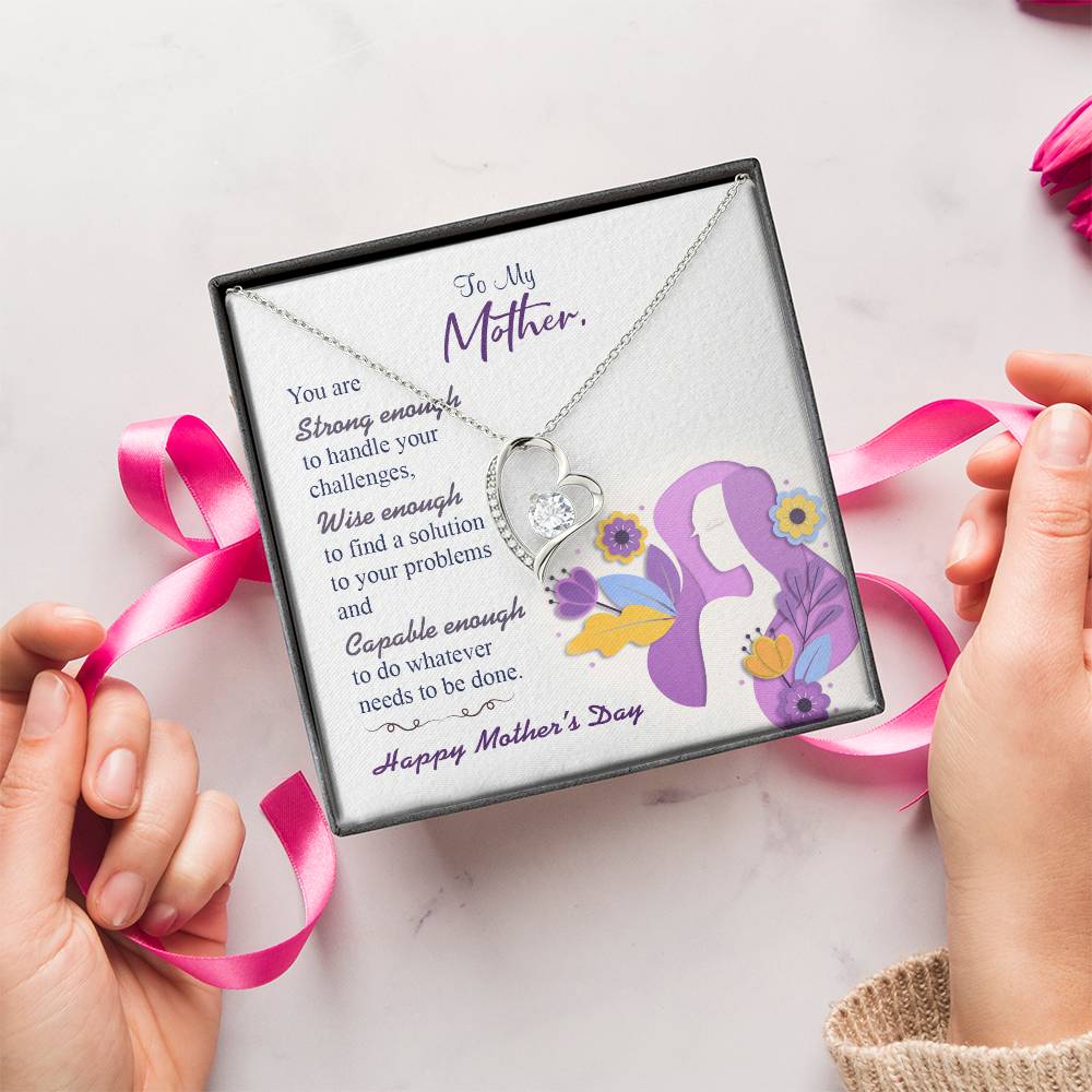 To My Mom 7 1 Forever Love Necklace