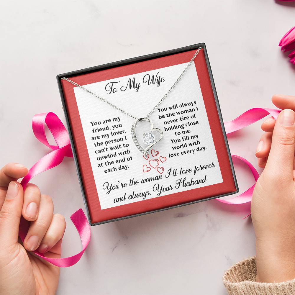You're The Woman I'll Love Forever And Always Necklace - Forever Love Necklace