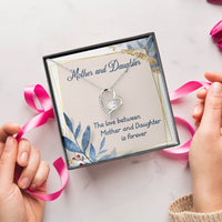 Mother Daughter Necklacemother Daughter Jewelry Mother Necklace Gifts Mom Daughter Forever Love Necklace Necklace For Mom From Forever Love Necklace