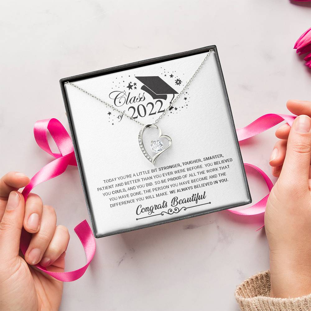 Goddaughter Graduation Class Of 2022 Keepsake Grad Gift Memento Family College Graduate Present Forever Love Necklace