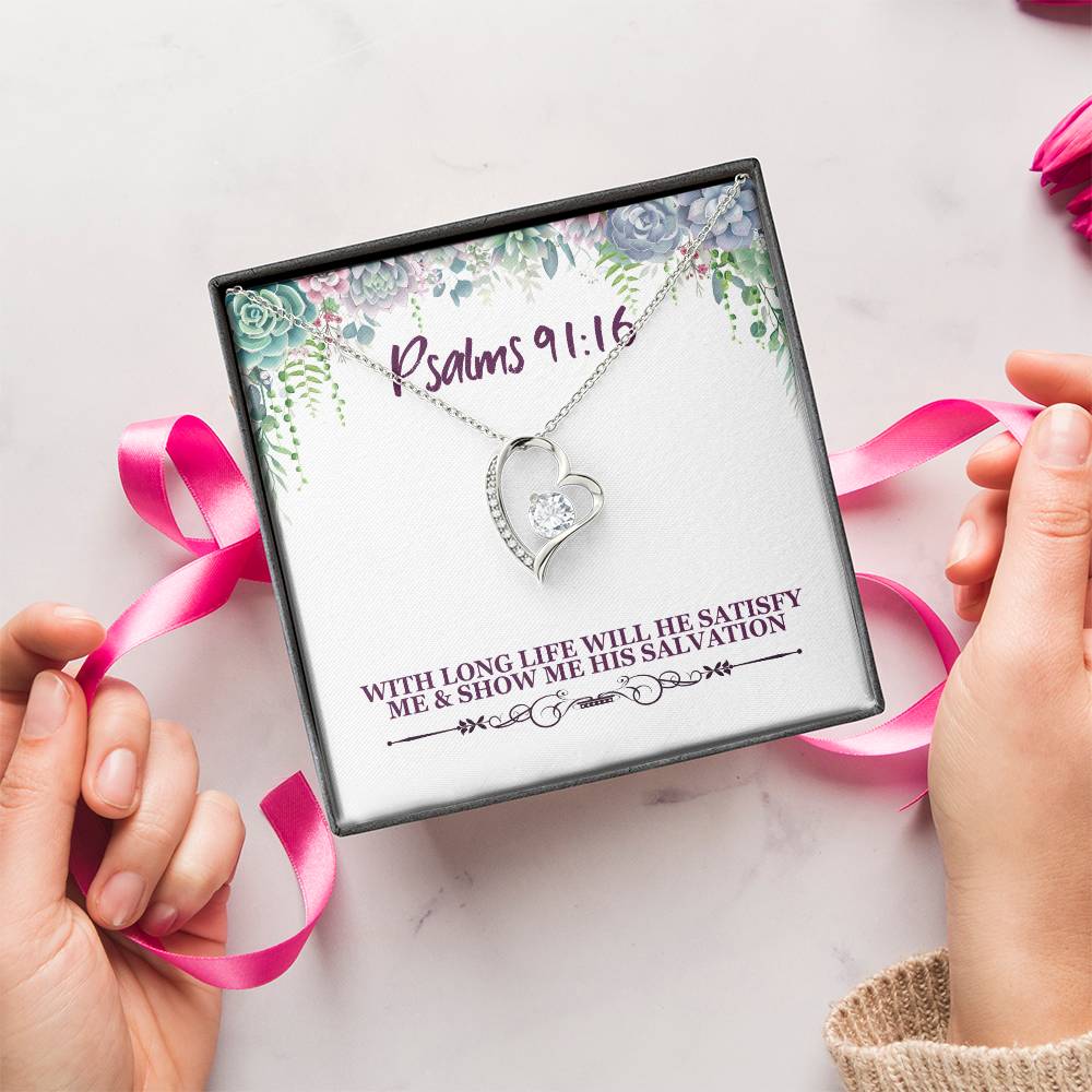 Psalms 9116 Necklace 1 Forever Love Necklace