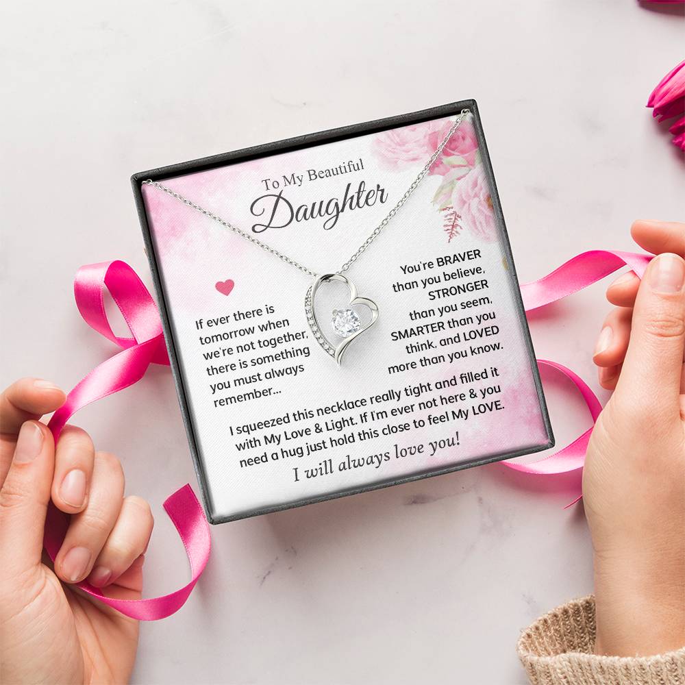 Gifts For Daughter - Forever Love Necklace Forever Love Necklace