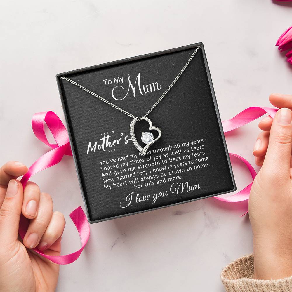 To My Mum - For Mother's Day 1 Forever Love Necklace