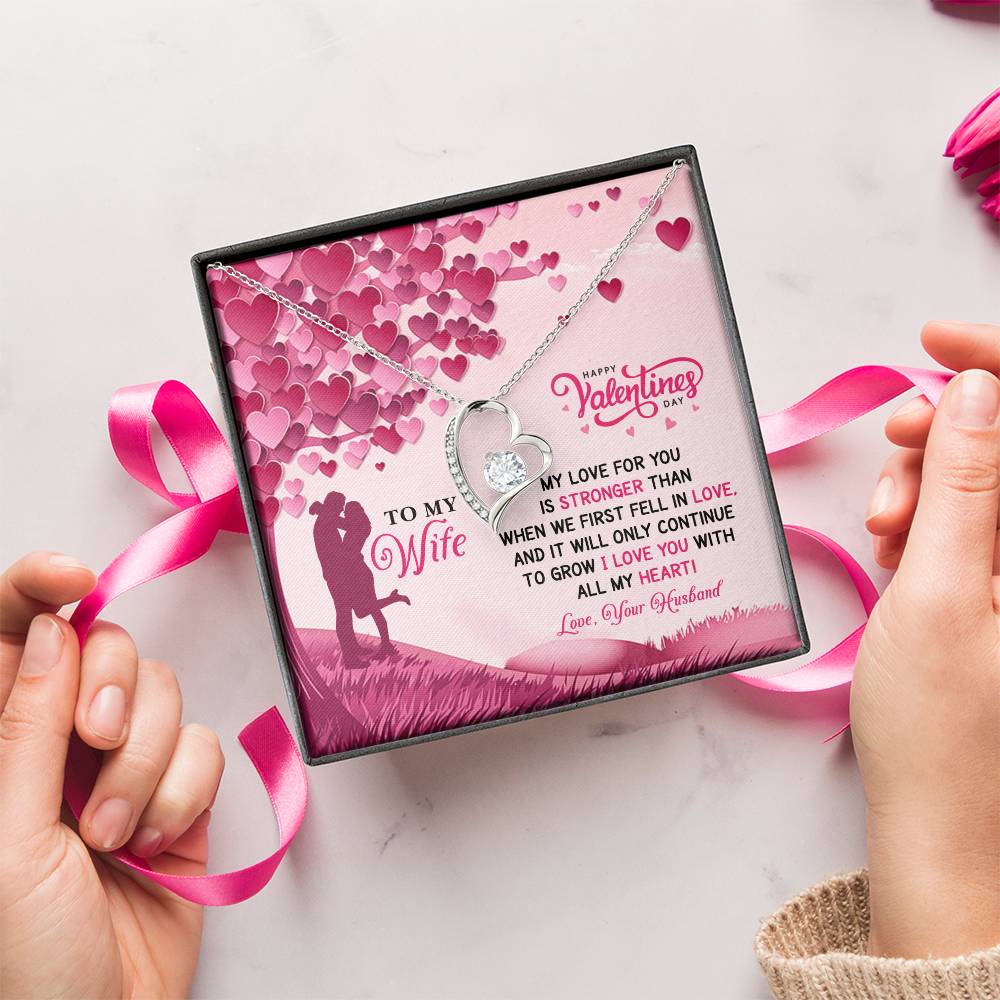 To My Wife - My Love For You - Necklace Forever Love Necklace