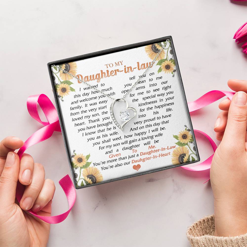 Our Daughterinheart 💓 Forever Love Necklace