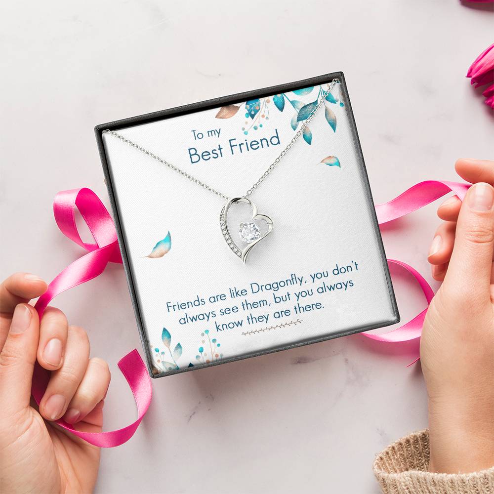 To My Best Friend Necklace 1 Forever Love Necklace