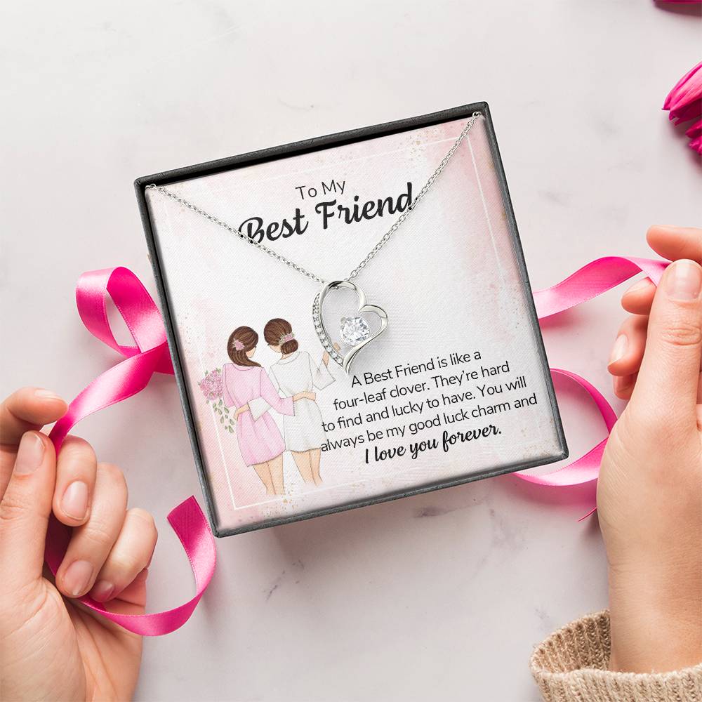 To My Best Friend I Love You Forever Necklace 1 Forever Love Necklace