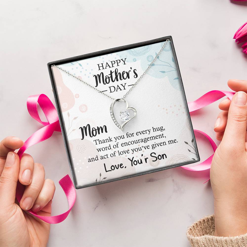 Happy Mother's Day 2 1 Forever Love Necklace