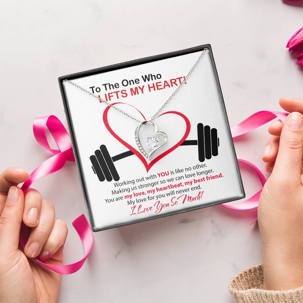 Forever Love Lifts My Heart! Forever Love Necklace