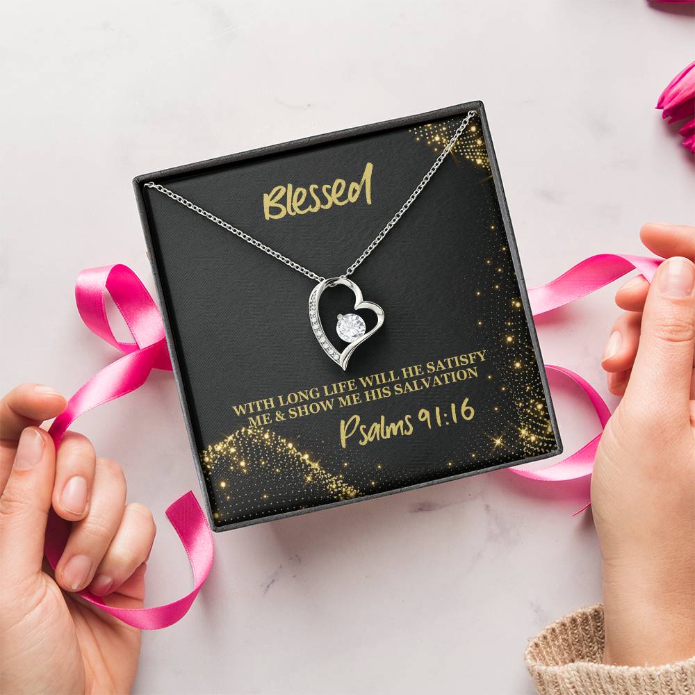 Psalms 9116 Necklace 2 1 Forever Love Necklace