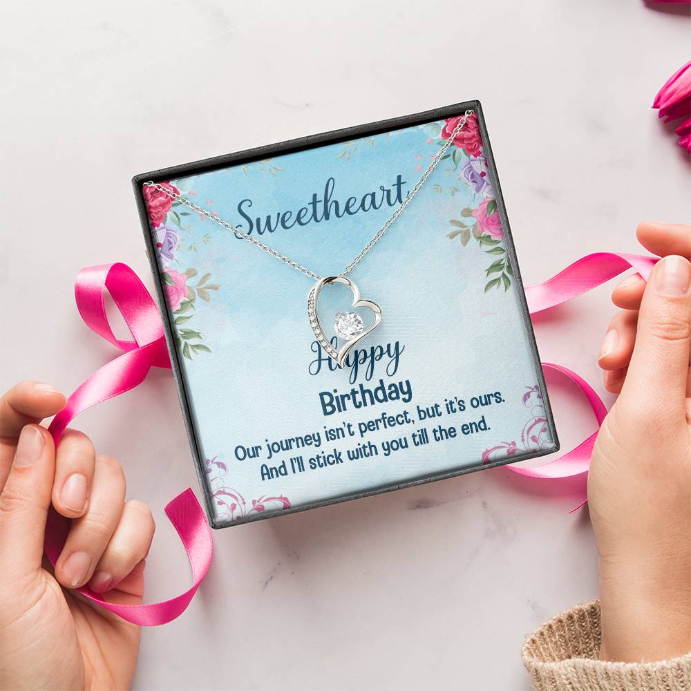 Happy Birthday To My Love - Forever Love Necklace Forever Love Necklace