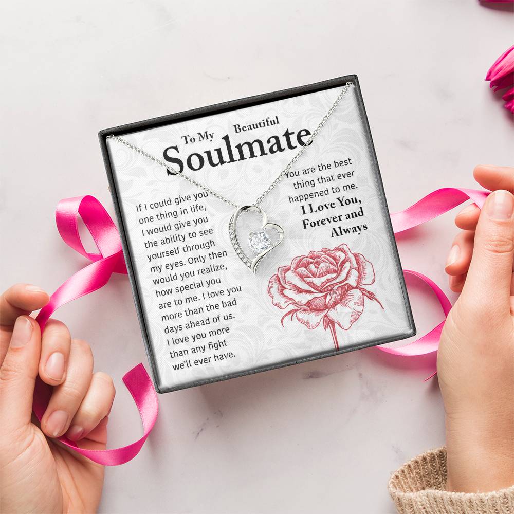Soulmate Gift Forever Love Necklace
