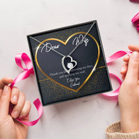 Anniversary Gift For Wife To My Wife Necklace Present For Wife Marriage Gifts Gift Ideas For Wife Wife Heart Necklace Birthday Forever Love Necklace