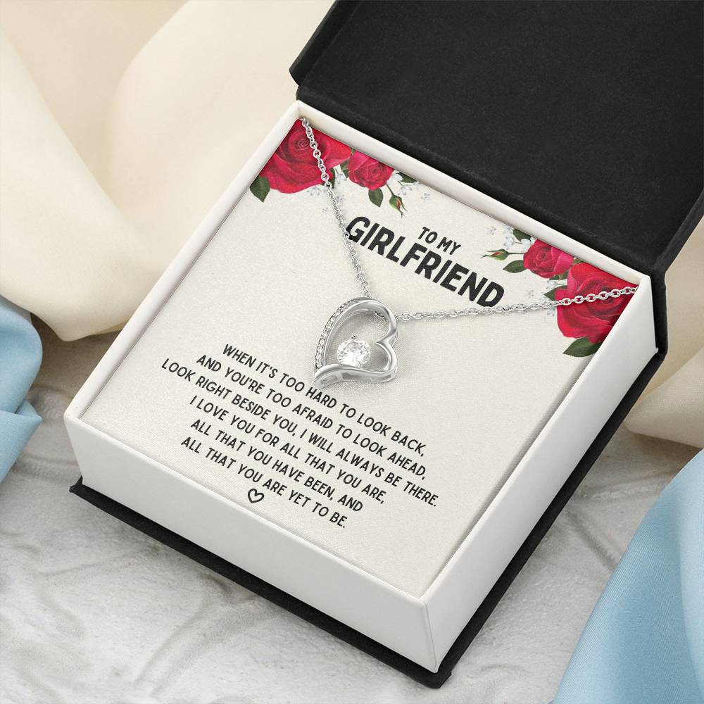 To My Girlfriend I’ll Always Be There Necklace 1 Forever Love Necklace