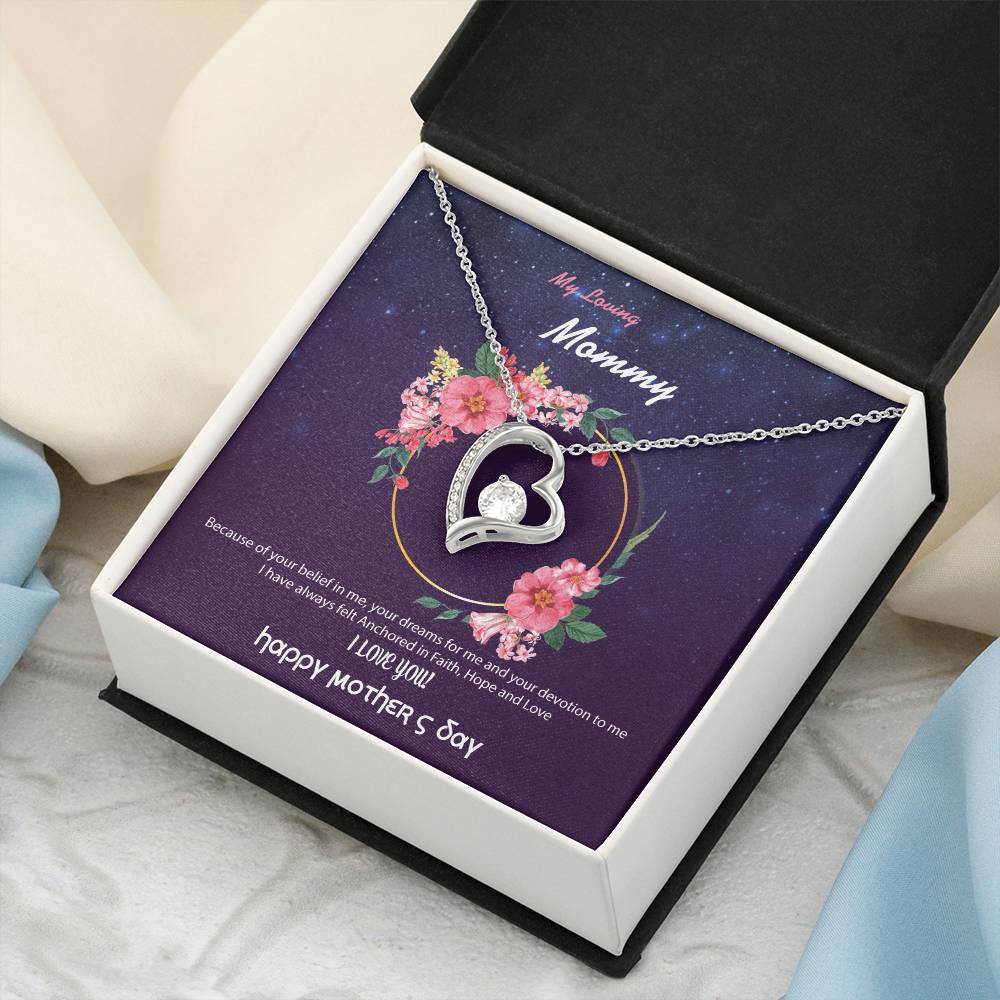 To My Mom 1 Forever Love Necklace