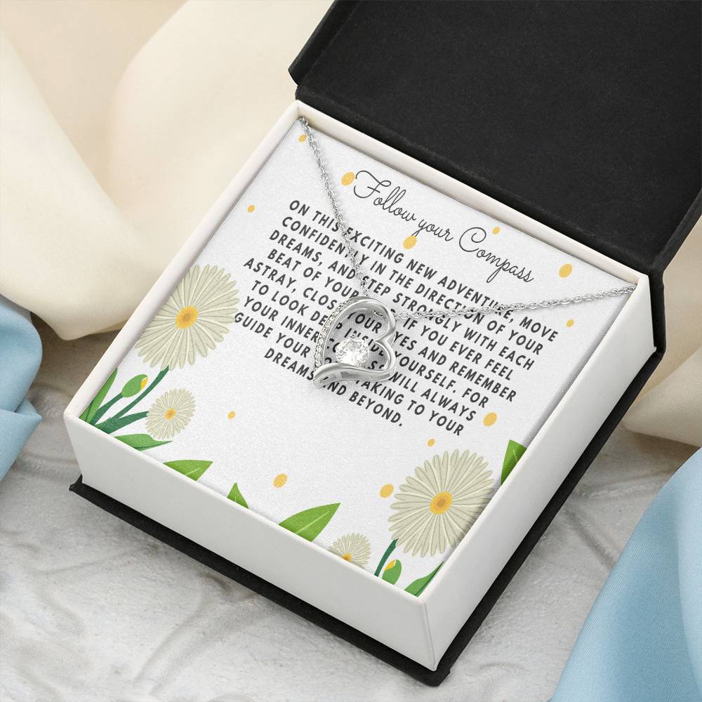 Class Of 2022 Necklace Jewelry Gift Graduation Gift For Daughter Gift From Mom I&#39;ll Always Be There For You Forever Love Necklace
