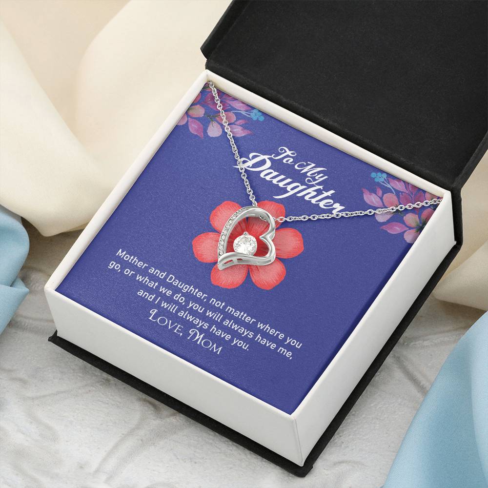 Gift For Daughter From Mom Someday When Pages Of My Life Ends Daughter Necklace Gift For Daughter Daughter Forever Love Necklace