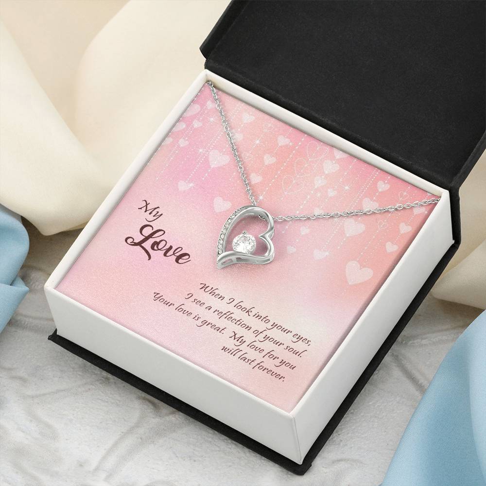 Gift For Your Love Forever Love Necklace