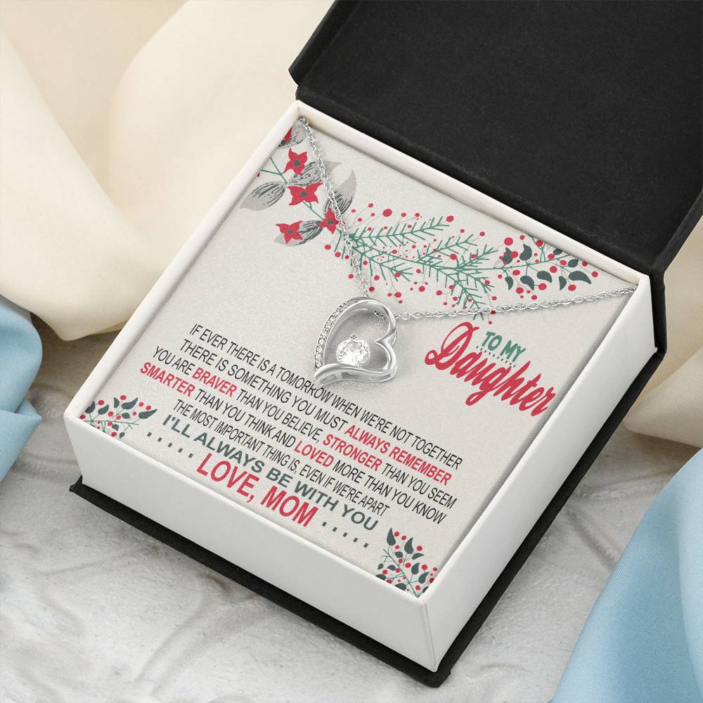 Gift For Daughter From Mom Daughter Mother Necklace Daughter Gift From Mom To My Daughter Daughters Birthday Unique Gift For Daughter Grown Up Forever Love Necklace
