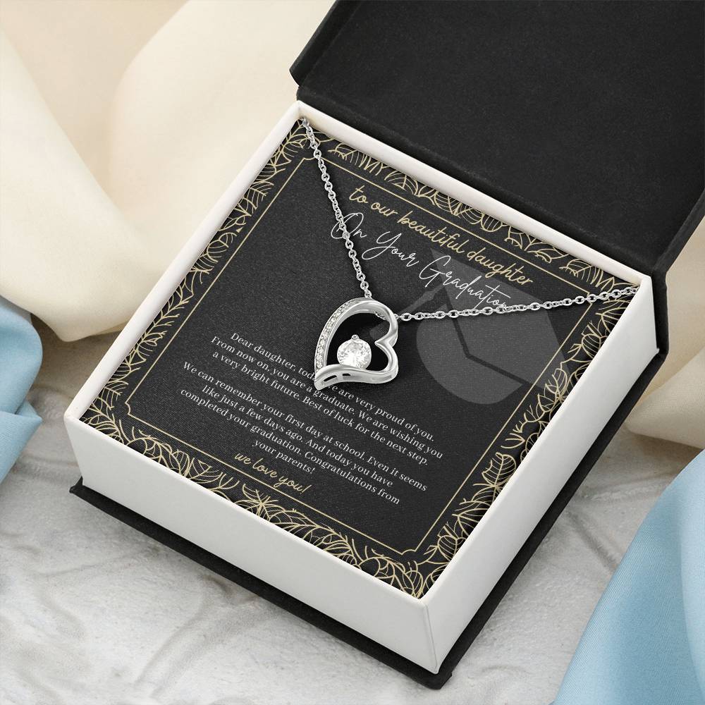 Graduation Daughter 1.4 Forever Love Necklace