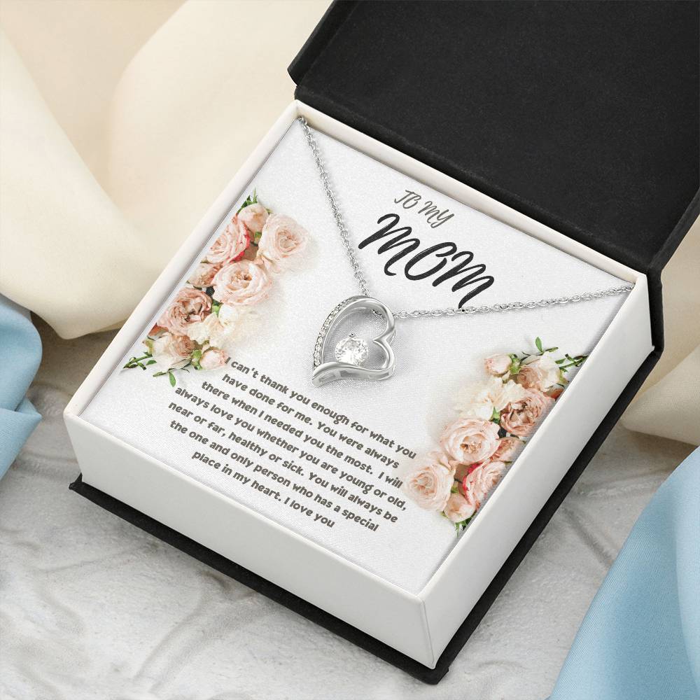 Special Gift For Your Mom Forever Love Necklace