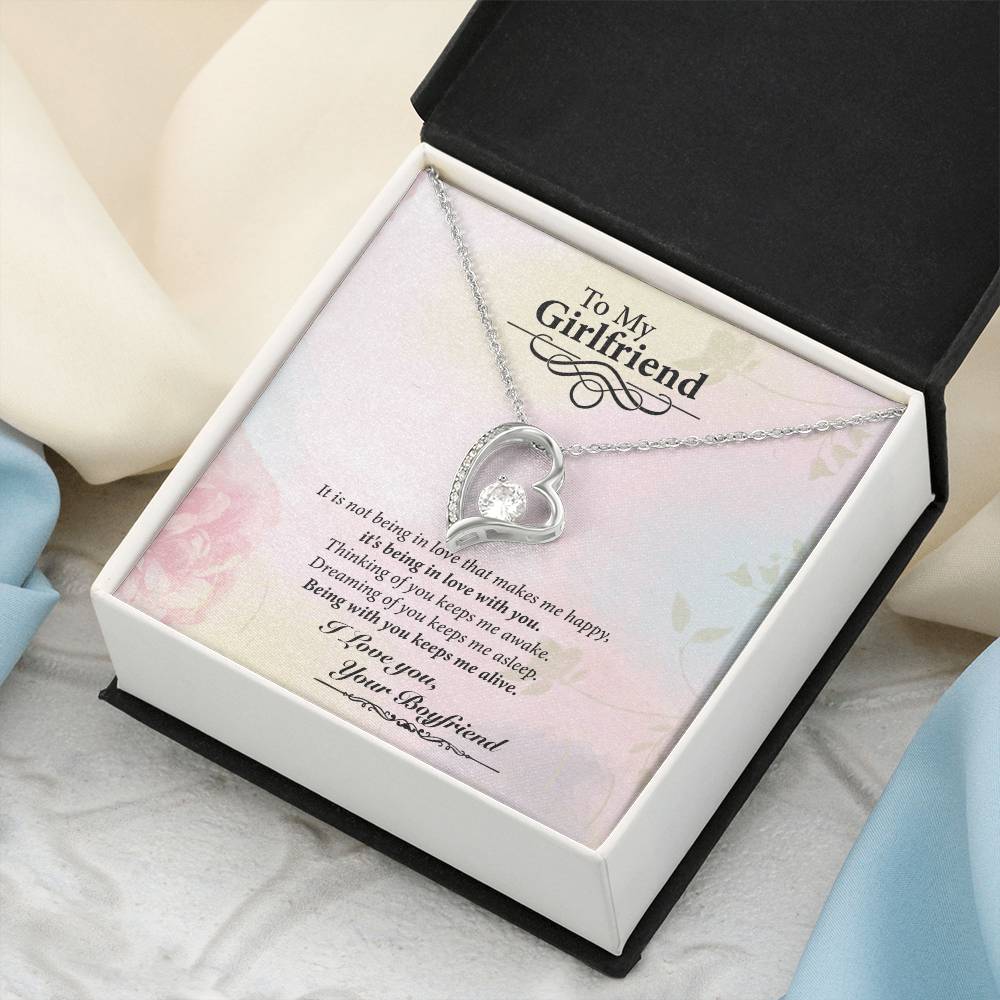 To My Girlfriend - Forever Love Necklace 1 Forever Love Necklace
