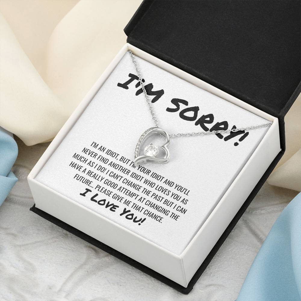 Sorry Apology 1 Forever Love Necklace