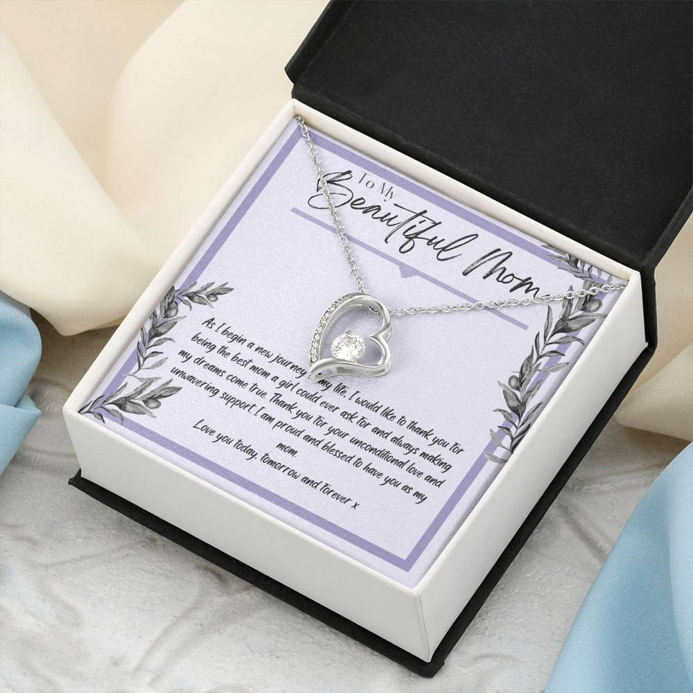 Beautiful Mum Forever Love Necklace