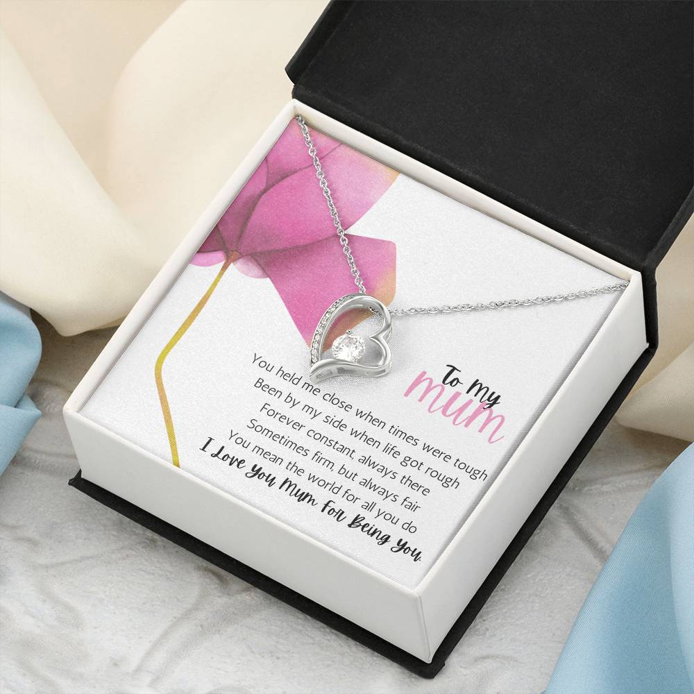 I Love You Mum Forever Love Necklace