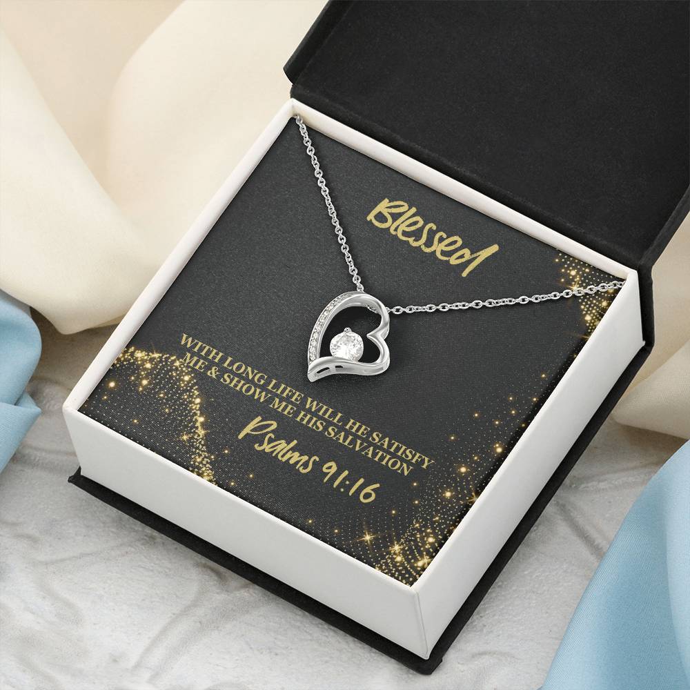 Psalms 9116 Necklace 2 1 Forever Love Necklace