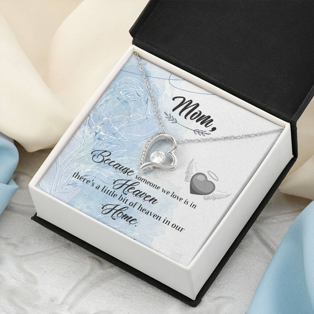 Mom Remembrance Angel Wing Dainty Necklacewing Necklace Mom Memorial Wing Necklace Angel Wing Necklace Loss Of Mom Remembering Mom Forever Love Necklace