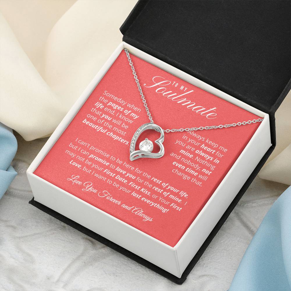 Valentine&#39;s Day Gift For Soulmate Forever Love Necklace