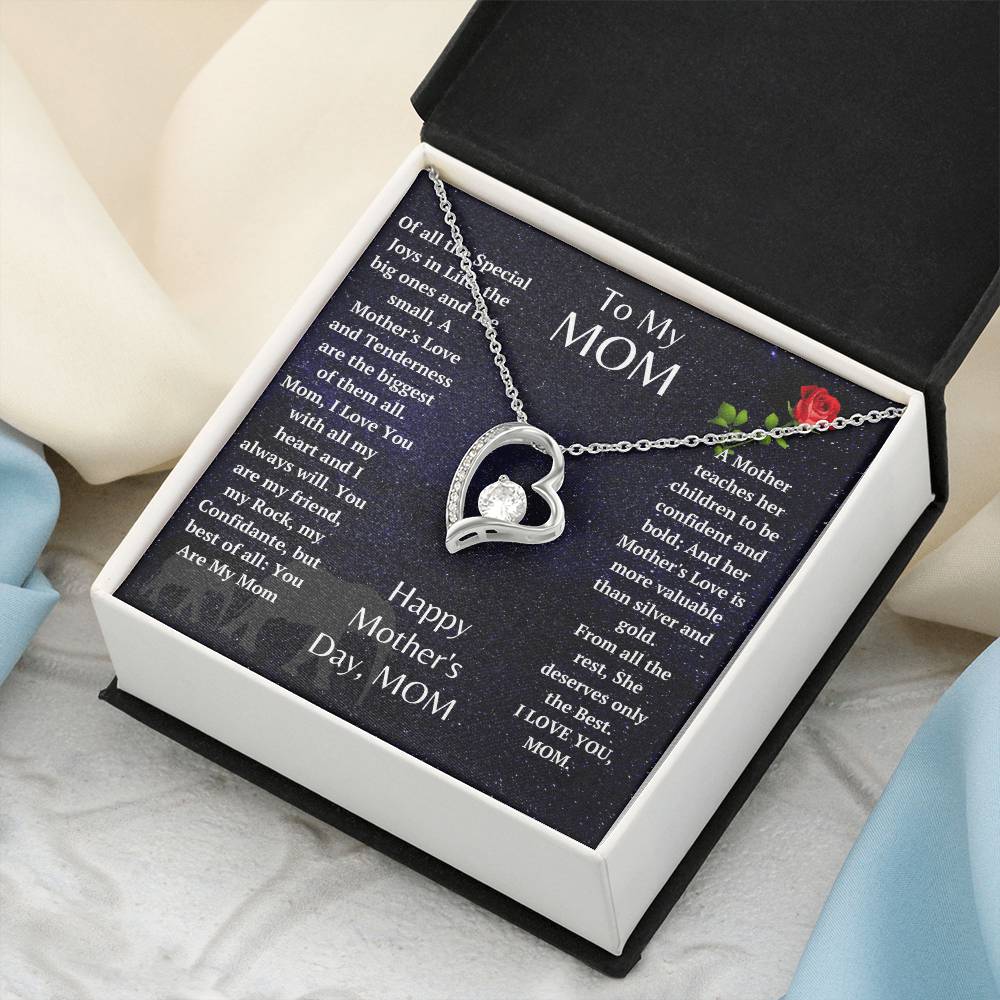 The Exquisitely Beautiful Forever Love Necklace The Ideal Mother's Day Gift Forever Love Necklace