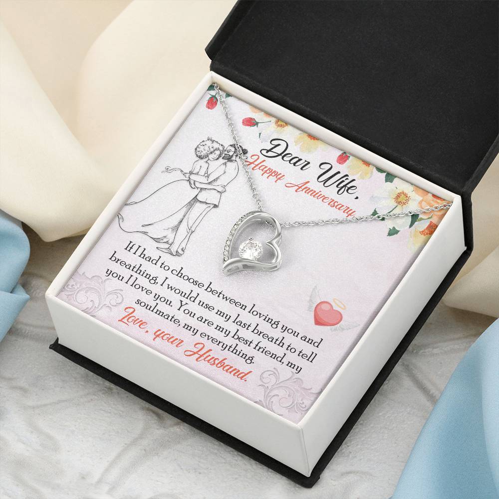 Anniversary For Wife Forever Love Necklace