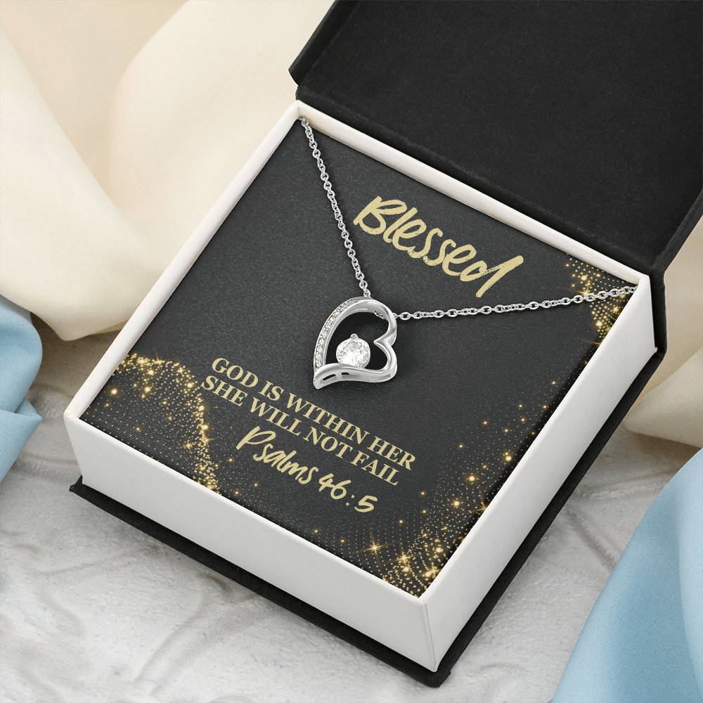Psalms 465 God&#39;s Promise Necklace 1 Forever Love Necklace