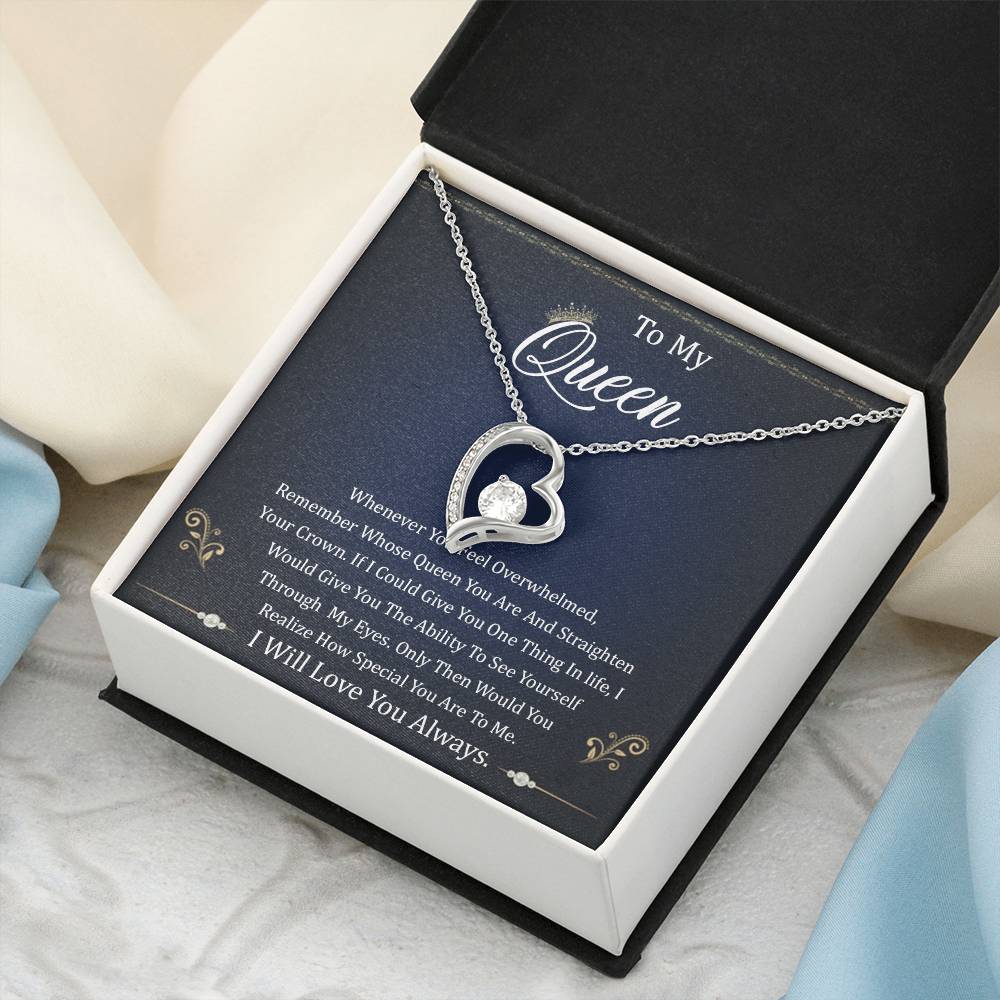 My Queen I Will Love You Always Forever Love Necklace 1 Forever Love Necklace