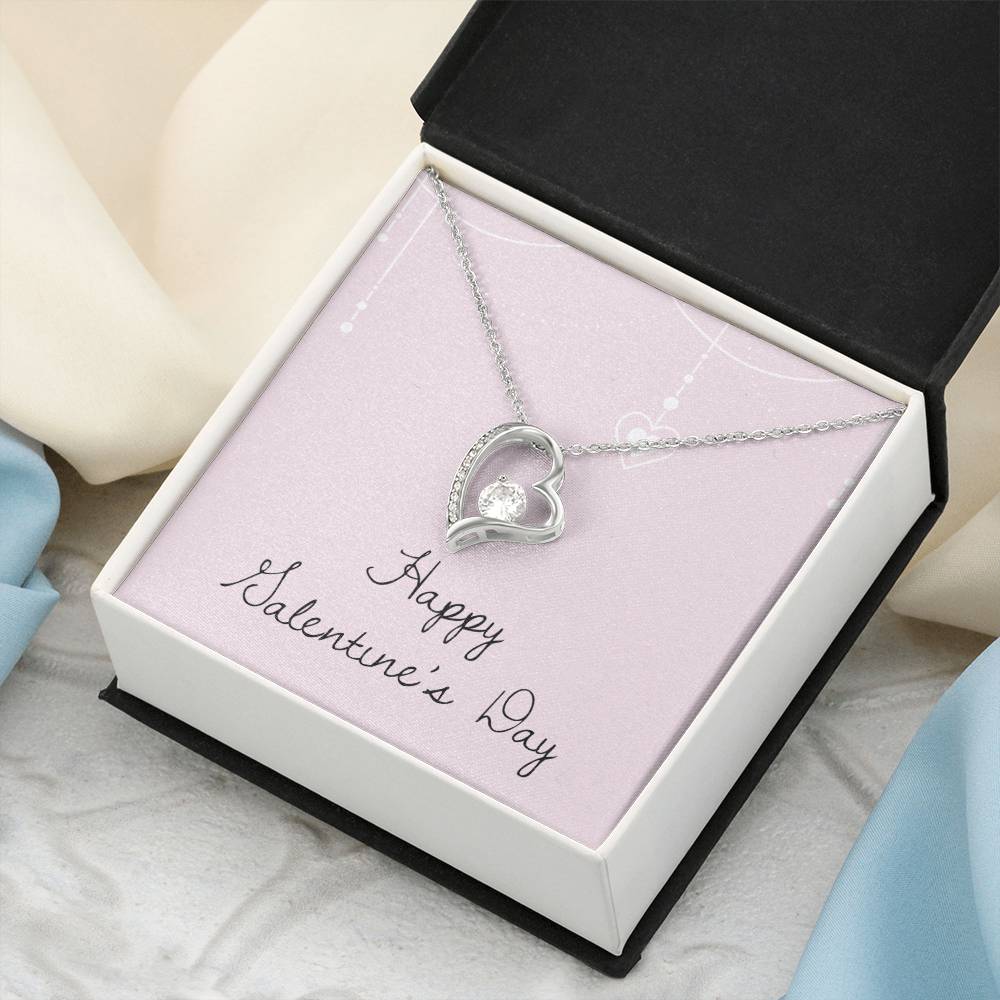 Happy Valentine&#39;s Day Necklace 2 Forever Love Necklace
