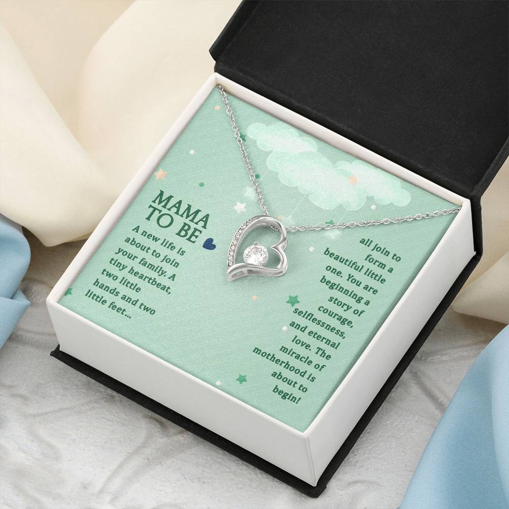 Mama To Be A New Life - Forever Love Necklace Forever Love Necklace