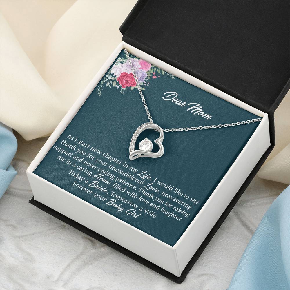 Mother Of The Bride Forever Love Necklace