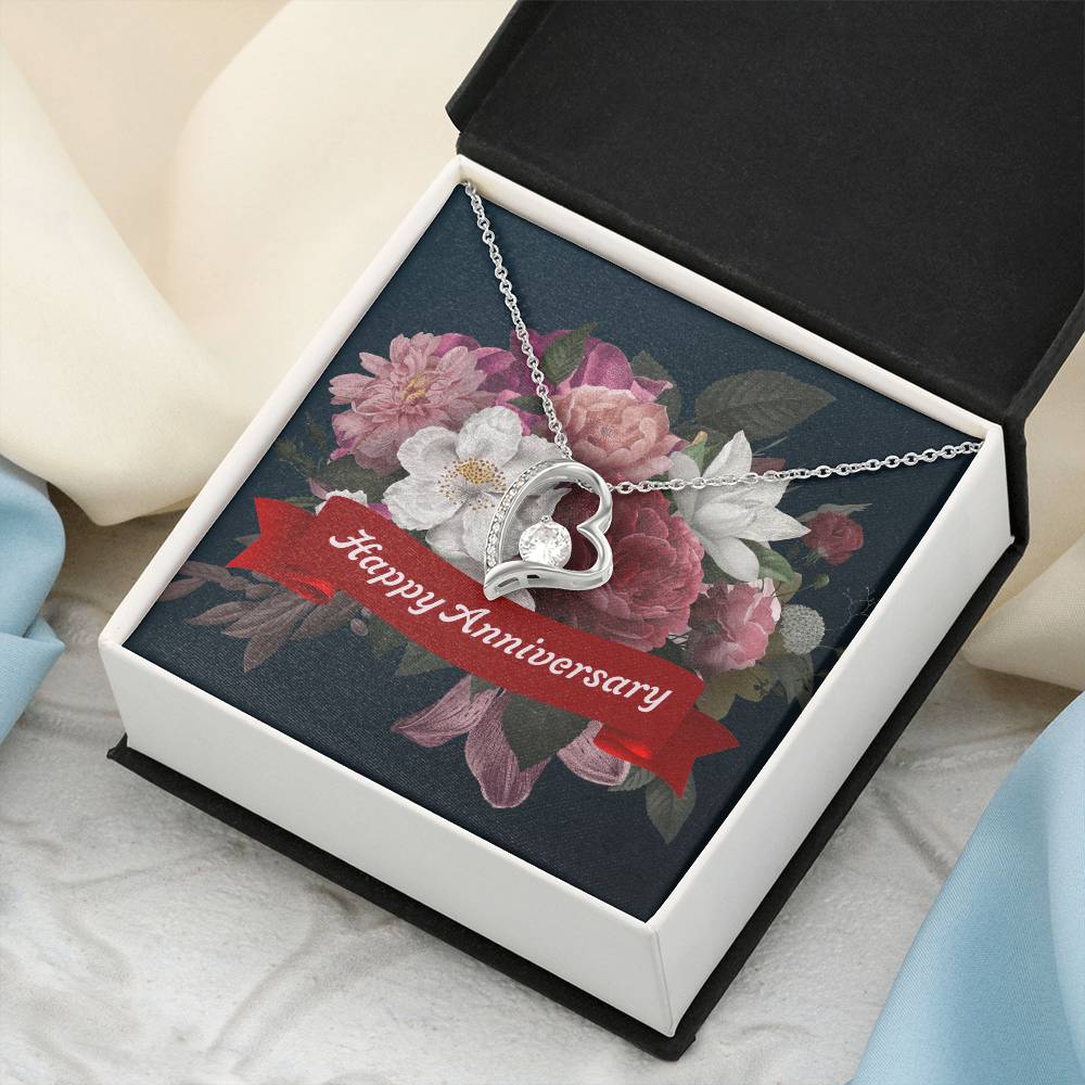Happy Anniversary - Forever Love Necklace Forever Love Necklace