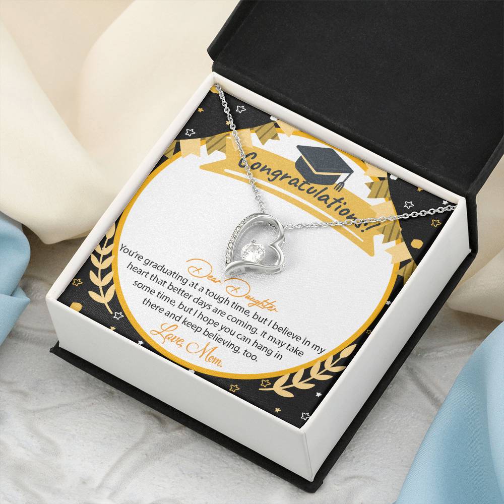 Graduation Gift For Daughter From Mom Forever Love Necklace