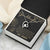 To My Granddaughter - Heart Necklace - Squeeze This Necklace - Love Grandpa Forever Love Necklace