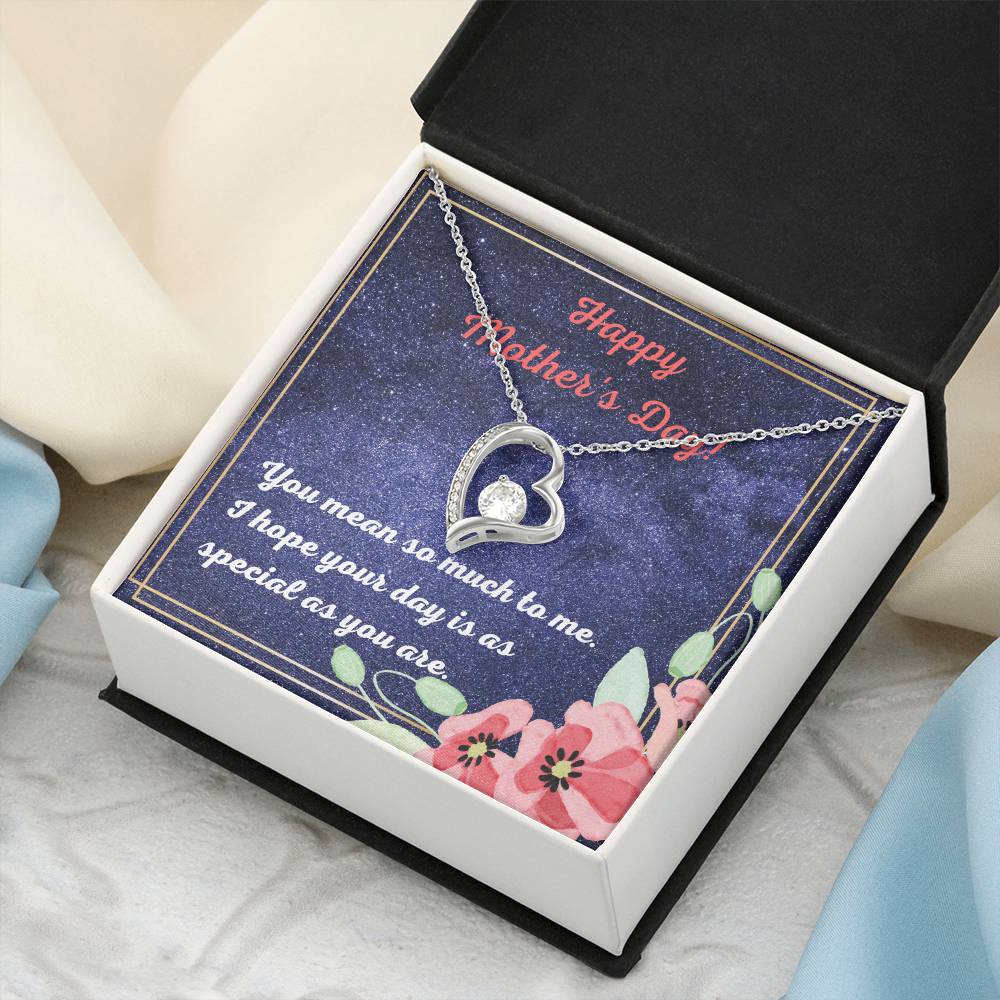Mother’S Day  Your Are Special - Forever Love Necklace Forever Love Necklace