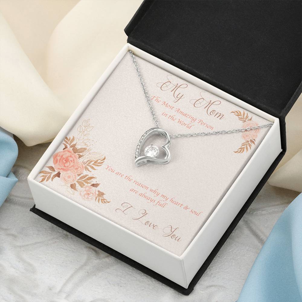 My Amazing Mom Necklace Forever Love Necklace