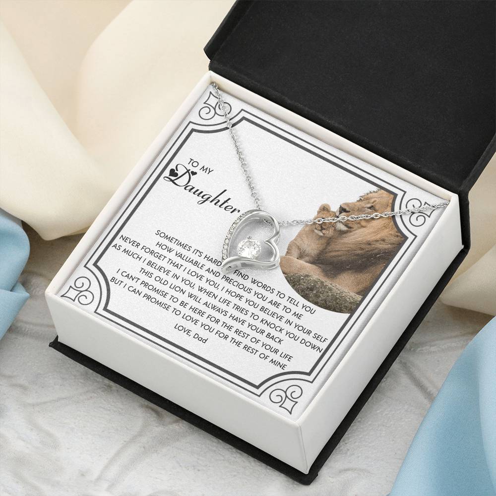 Daughter Gift Forever Love Necklace