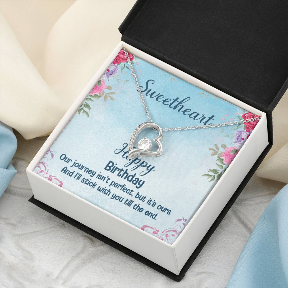 Happy Birthday To My Love - Forever Love Necklace Forever Love Necklace