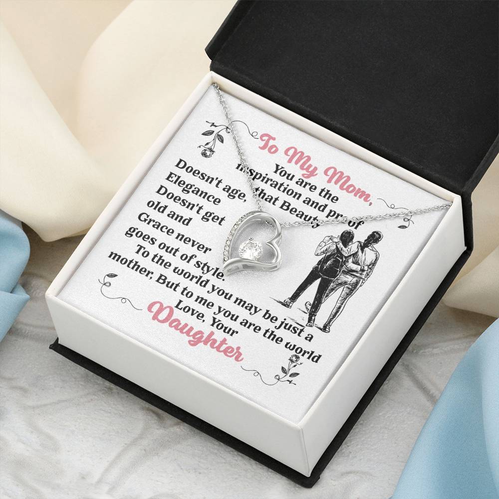 Gift For Mom - Forever Love Necklace Forever Love Necklace