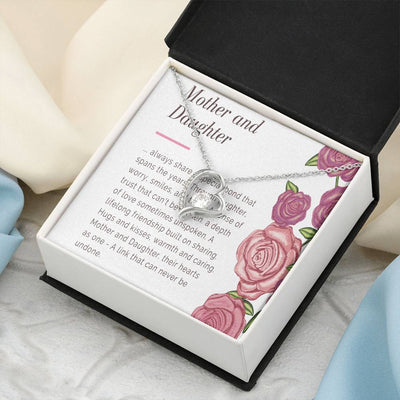 Mother And Daughter Necklace Mom Gift Mother Jewelry Daughter Gift Daughter Birthday Gift Mothers Day Mother To Daughter Birthday Gift Forever Love Necklace