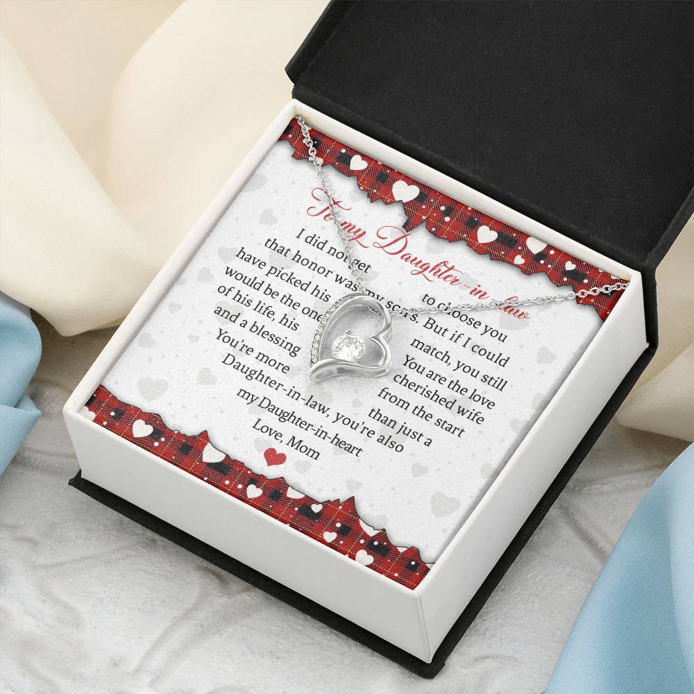 Daughter In Law 1 Forever Love Necklace