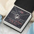To My Wife - I May Not Be Your First Date - Forever Love Necklace 1 Forever Love Necklace